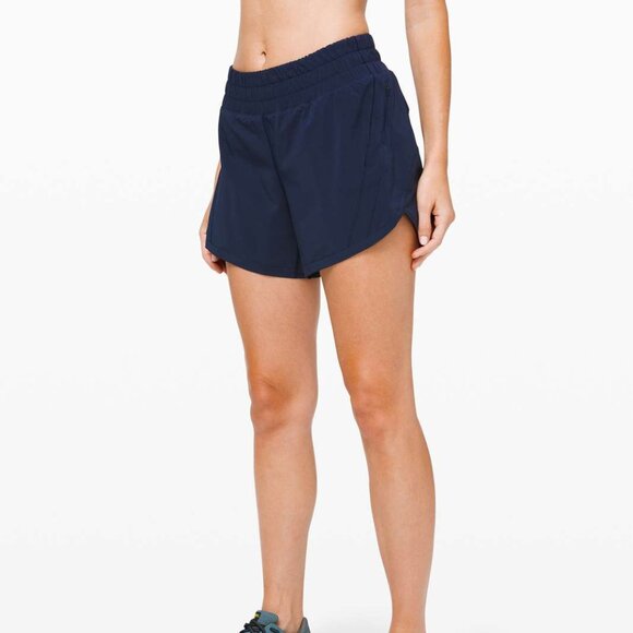 Lululemon Track That Short *5" in True Navy - Picture 1 of 10